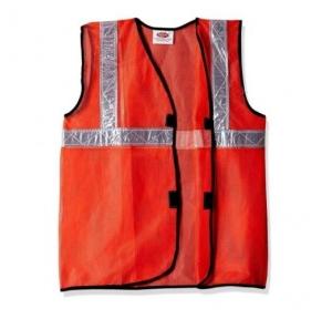 Safari Pro Orange 2 Inch Reflective Safety Jacket, Mesh Type